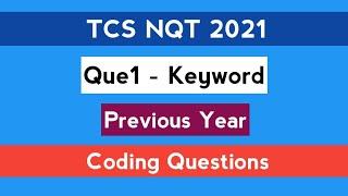 TCS NQT 2021 | Part - 1 | Previous Year Question |  C | Java | Python | The Coding Bytes