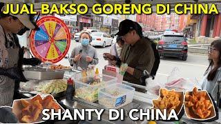 JUAL BAKSO GORENG DENGAN FOOD TRUCK DI CHINA, ALHAMDULILLAH SEMUANYA SANGAT SUKA