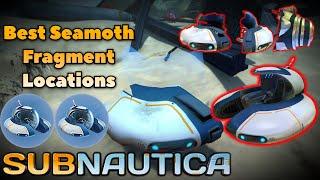 Best places to look for Seamoth Fragments in Subnautica (EVERY LOCATION)
