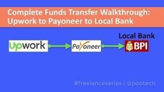 Withdrawal / Funds Transfer from Upwork to Payoneer  to Local Bank