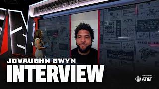 Jovaughn Gwyn talks about joining a highly graded offensive line | Atlanta Falcons | NFL Draft