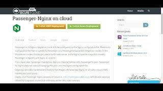 Secured Passenger Nginx on Ubuntu 14.04 LTS - Deploy on Azure , AWS and Google Cloud Platform.