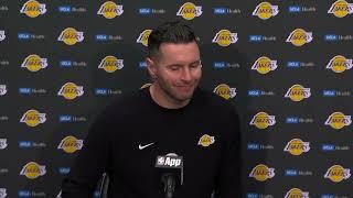 JJ Redick Reacts to LeBron performance, Lakers loss vs Wolves  POSTGAME Interview