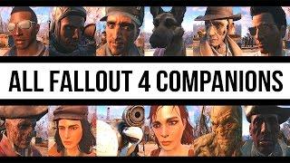 FALLOUT 4 - ALL COMPANIONS Complete Guide - Every Follower Available