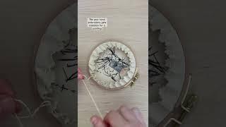 Tutorials for thread painting in my long form video! see you there ️ #handembroideryforbeginners