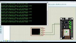 COVID-19 / coronavirus Real time monitoring using Esp8266 Simulation in Proteus (Country Wise)