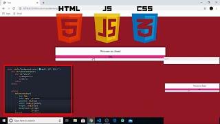 Customized alert message in JavaScript, Html and Css | English version