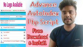 Advance Auto Index Php Script | Free Download Php Script | Install Process Php Download Site Script