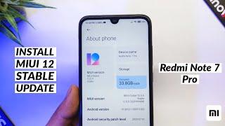 Install Miui 12 0.1.0 Ota Update On Redmi Note 7 Pro | Miui 12 Redmi Note 7 Pro Update