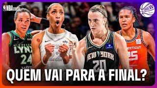 OS PLAYOFFS DA WNBA ESTÃO INSANOS - Semana W 01/10