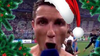 Cristiano Ronaldo's Siiii but it's jingle bell rock