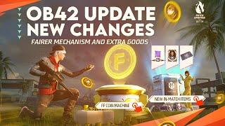 FREE FIRE OB42 UPDATE TOP 20 CHANGES | OB42 UPDATE TOP CHANGES | OB42 UPDATE ALL CHANGES