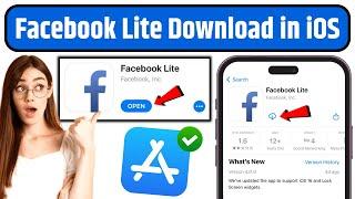 How to Download Facebook Lite in iPhone | iPhone Me Facebook Lite Kaise Download Kare | Lite For iOS