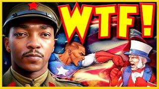 "AMERICA F*CK NO!" Anthony Mackie Drops a MORONIC Take on Captain America