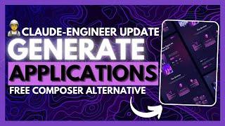 Claude Engineer UPDATE: Generate Full-Stack Apps EASILY! FREE Cursor Composer Alternative!