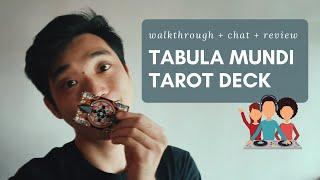 WALKTHROUGH / REVIEW: Tabula Mundi Minima Tarot - gorgeous esoteric thoth based deck