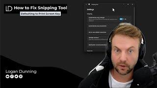 Stop Snipping Tool ️ When Pressing Print Screen Key Windows 11 Defaults How To