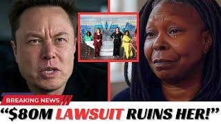 Whoopi Goldberg BREAKS DOWN After $80M Lawsuit Over Elon Musk Comments!