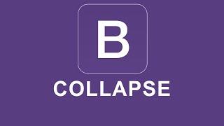 Bootstrap 4 Tutorial 50 - Collapse