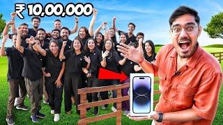 ₹1000000 Challenge With Educators & 6 iPhone 15 GIVEAWAY- 6 आई फ़ोन जीतने का मौका