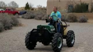 Hydraulic homemade tractor drive