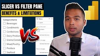 BEST WAY to FILTER your data / SLICER vs FILTER PANE // Beginners Guide to Power BI in 2022