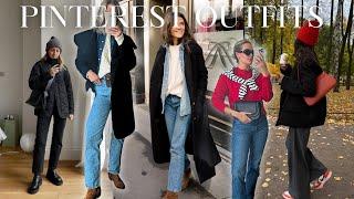 RECREATING WINTER PINTEREST OUTFITS 2024 | Casual Outfit Ideas