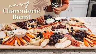 ULTIMATE CHARCUTERIE BOARD FOR NEW YEARS EVE | how to make an easy charcuterie board