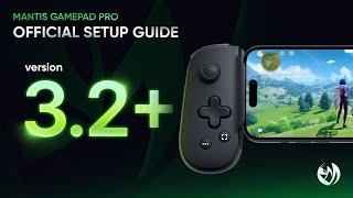 Mantis Gamepad Pro v. 3.2+ - Official Setup Video - Genshin Impact with Gamepad on Android