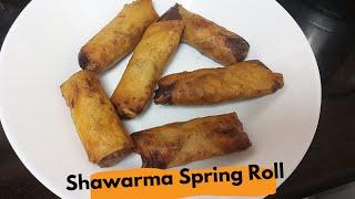 Shawarma Spring Roll |Iftar Snack |@Sumaiya's Kitchen