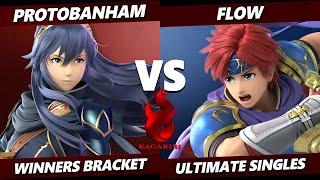 Kagaribi 11 - Flow (Roy) Vs. ProtoBanham (Lucina, Min Min) Smash Ultimate - SSBU