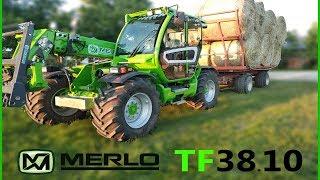 Telescopico MERLO Turbo Farmer 38.10 in campo [telehandler]