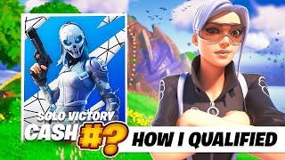 How I Qualified to Solo Cash Cup Finals | weem