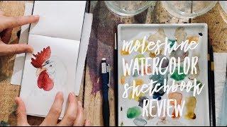 Moleskine Art Sketchbook Review ~ WATERCOLOUR by Scarlett Damen