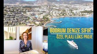 Bodrum Merkeze Yakın Özel Plajlı Lüks Konutlar