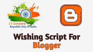 Happy Republic Day Wishing Script For Blogger 2021 - In Hindi