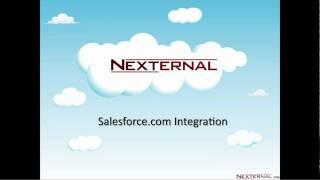 Nexternal's Salesforce.com eCommerce Connector Webinar - 18 Minutes