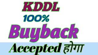 Kddl Share Latest News Today ! Kddl Share Analysis ! Target  Buyback