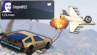 Making Jet Griefers Rage Quit For Preying On The Weak  (GTA Online)