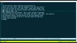 Formatting Markdown With Vim