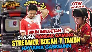 REAKSI MICROBOY KAGET DIAJAK BARBAR STREAMER BOCAH 7 TAHUN !! - PUBG MOBILE INDONESIA | Microboy