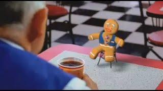 Gingy works at WALMART! (from Shrek)