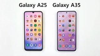 SAMSUNG A25 5G vs SAMSUNG A35 5G - Speed Test!