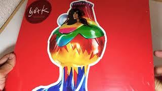 Björk- Volta limited edition coloured vinyl unboxing