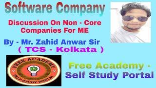 TCS | Discussion On Non-Core Companies  | By - Mr. Zahid Anwar Sir | TCS - Kolkata