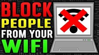 How to BLOCK People from Using Your WiFi / Internet ? [Find & Block] [Works 100%]