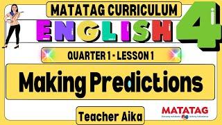 MATATAG English 4 Quarter 1 Lesson 1 Comprehend Literary Texts #matatag