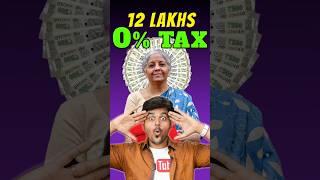 0% Tax Upto 12 Lakhs  | New Tax Regime - Budget 2025 