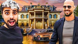 Andrew Tate House Tour, $100 Million Car Collection a House!!!