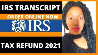 How to order IRS transcript online